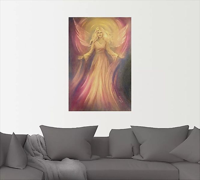 Artland Wandbild "Engel Licht Liebe - Spirituelle Malerei", Religion, (1 St günstig online kaufen