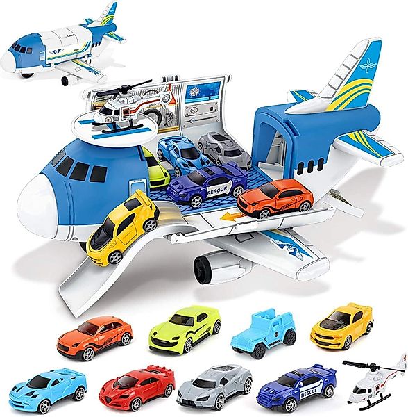 LBLA Spielzeug-Flugzeug Lernspielzeug, Transportflugzeug-Spielzeug-Set mit günstig online kaufen