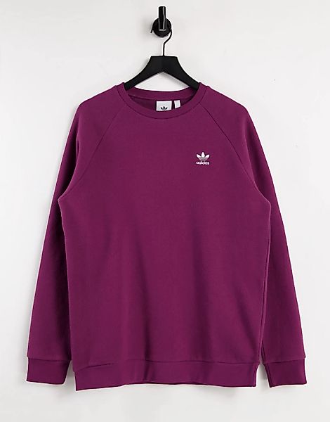 adidas Originals – Essentials – Sweatshirt in Pflaume-Lila günstig online kaufen