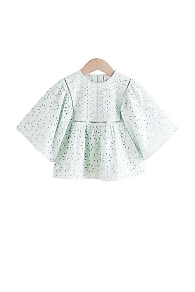 Next Blusenshirt Bluse mit Lochstickerei aus günstig online kaufen