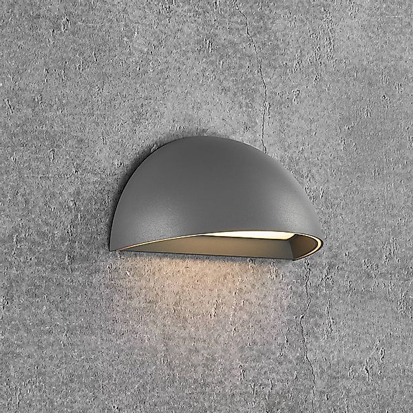 LED-Außenwandleuchte Arcus Smart, grau günstig online kaufen