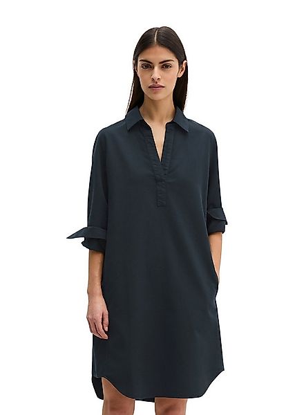 Marc O'Polo Hemdblusenkleid aus Organic-Cotton-Lyocell-Leinen-Mix günstig online kaufen