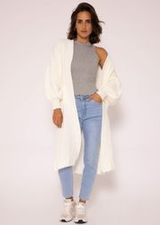 SASSYCLASSY Longstrickjacke Oversize Strickjacke Damen lang günstig online kaufen
