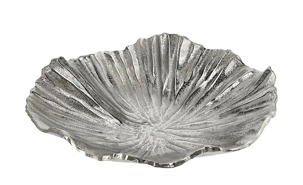 HOME STORY Deko Schale   ¦ Aluminium ¦ Maße (cm): H: 9  Ø: 31 Accessoires > günstig online kaufen