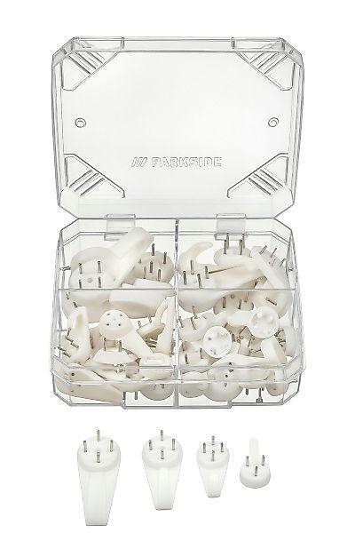 Parkside Wandhaken Parkside Haken Set 40 günstig online kaufen