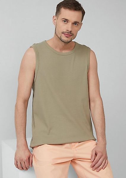 s.Oliver Shirttop Jersey-Tanktop mit Rippstruktur günstig online kaufen