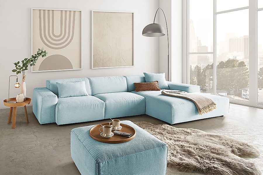 KAWOLA Ecksofa RANI, Couch L-Form rechts günstig online kaufen