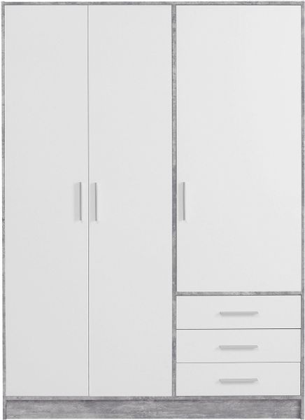 FORTE Kleiderschrank "Jupiter, Made in Europe, mit Schubladen" Maße (T/H): günstig online kaufen