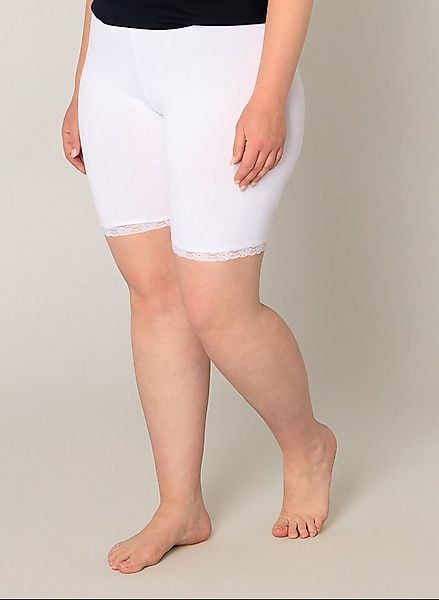 Base Level Curvy Radlerhose Ava mit Spitzenkante günstig online kaufen