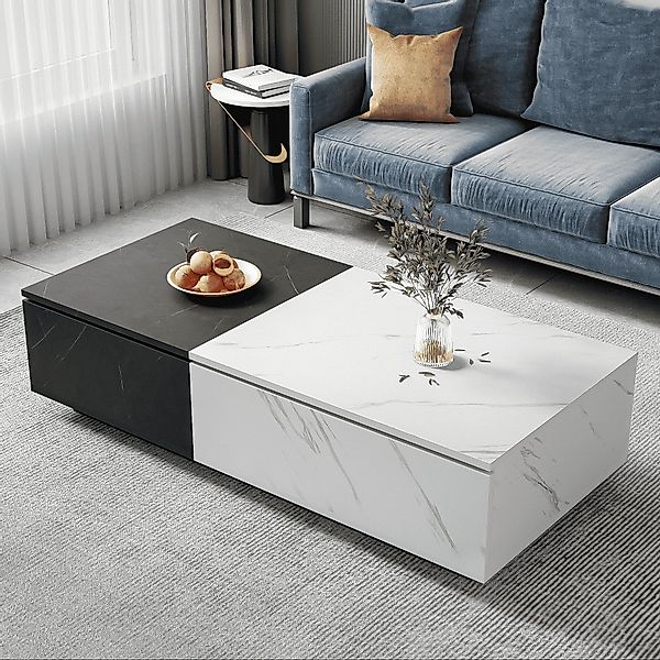 BlingBin Couchtisch (1-St., Wohnzimmertisch mit Marmoroptik, günstig online kaufen