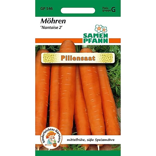 SAMEN PFANN Möhre Nantaise Pillensaat günstig online kaufen