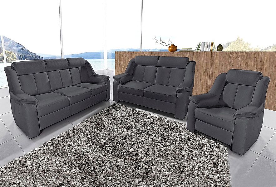 sit&more Polstergarnitur "Basel", Set, bestehend aus 3-Sitzer + 2-Sitzer + günstig online kaufen