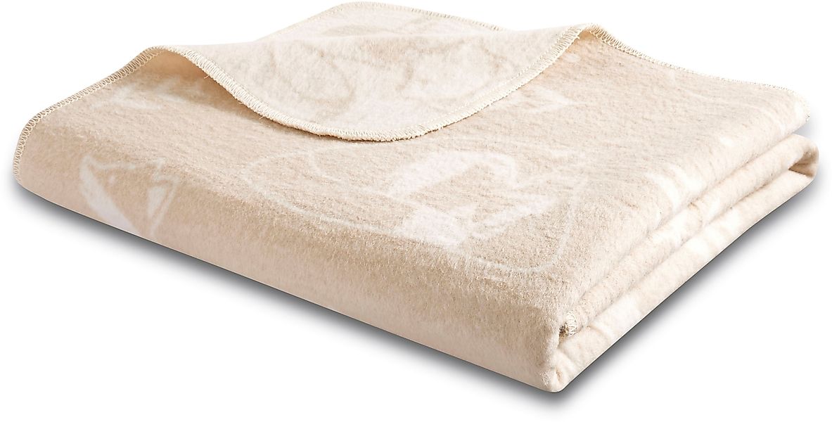Babydecke Babydecke Little Foxes, Biederlack, Babydecke günstig online kaufen