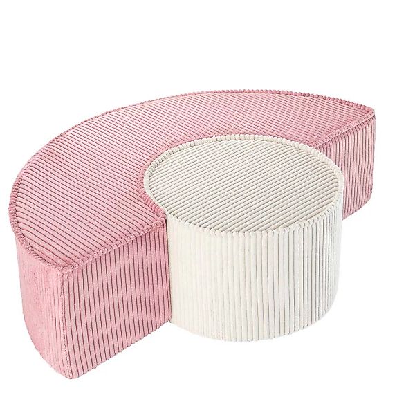 Wigiwama Pouf Set Pink Mousse günstig online kaufen