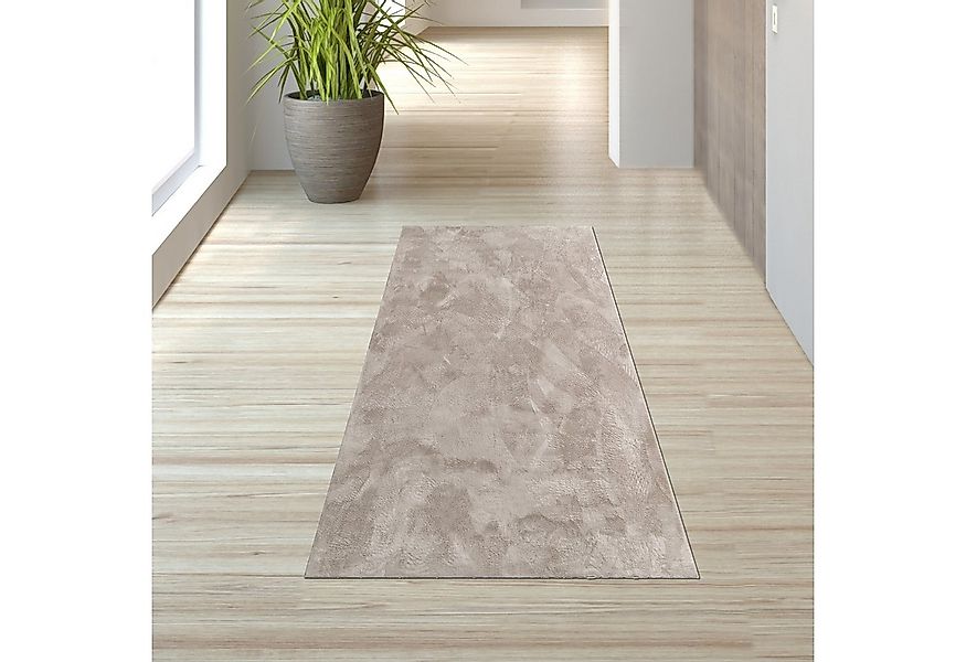 TeppichHome24 Teppich Teppich beige weich pflegeleicht saugrobotergeeignet günstig online kaufen