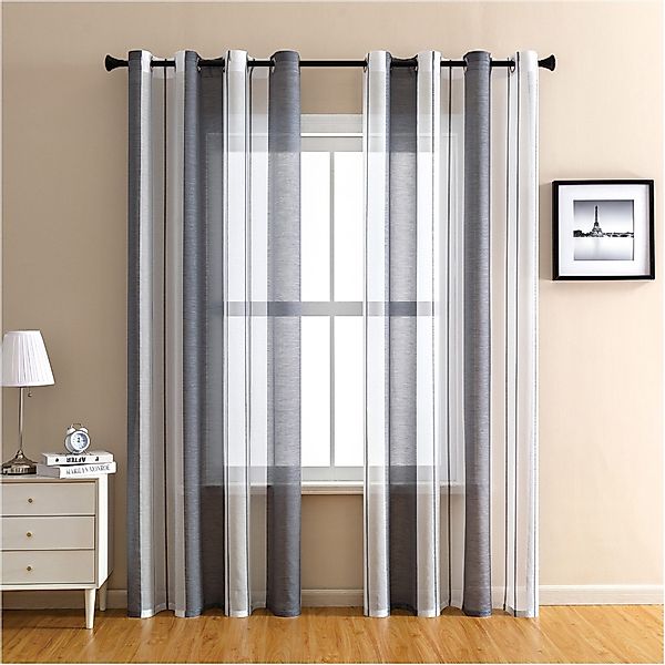 Sunicol Gardine 2er Set Voile Vorhang günstig online kaufen