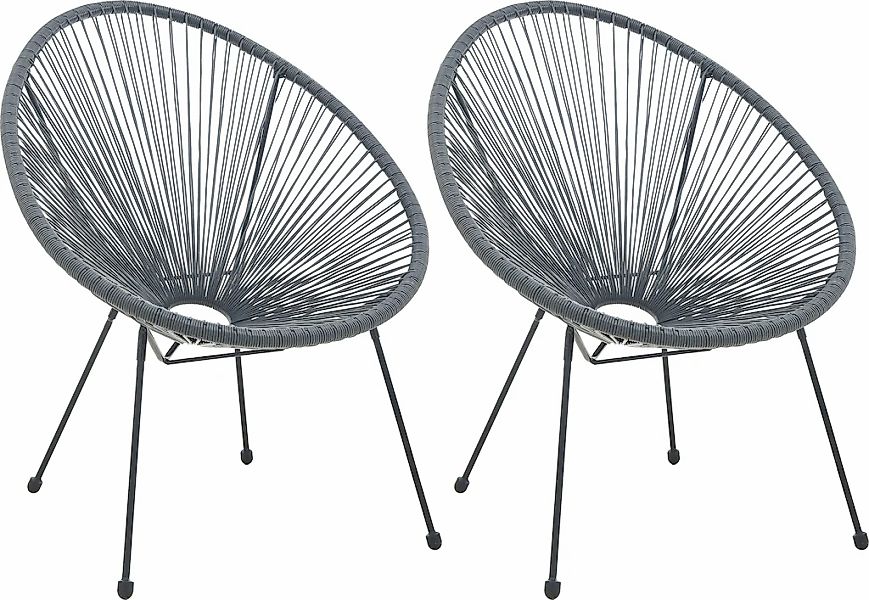 INOSIGN Stuhl (Set) 2 Stk.runde Sitzschale im 2er-Set günstig online kaufen