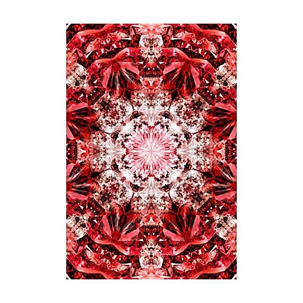 Moooi Carpets - Crystal Fire Teppich 200x300cm - rot/pink/schwarz günstig online kaufen
