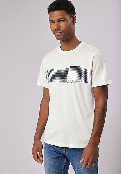 STREET ONE MEN T-Shirt, mit Rundhalsausschnitt günstig online kaufen