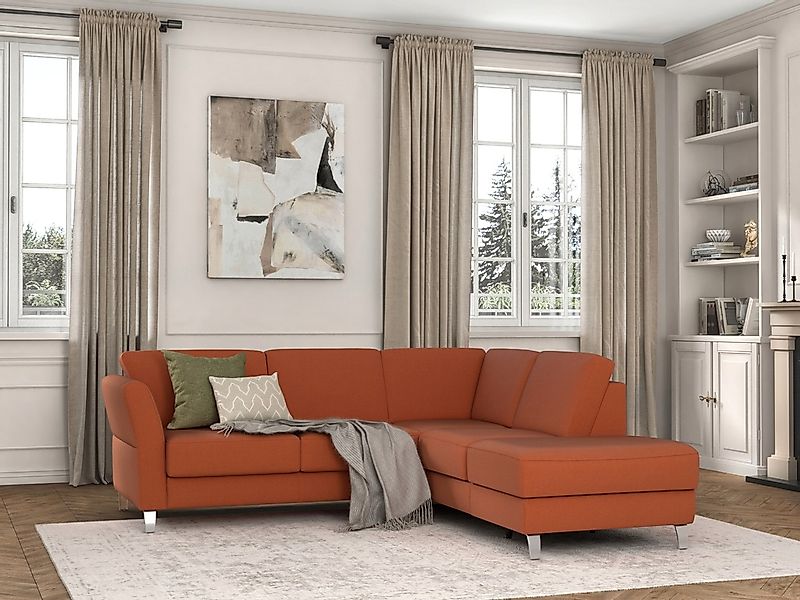 sit&more Ecksofa "Visby L-Form" Wahlweise mit Bettfunktion und Stauraum, fr günstig online kaufen