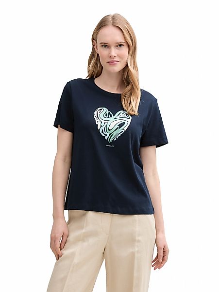 TOM TAILOR T-Shirt, mit Frontprint günstig online kaufen