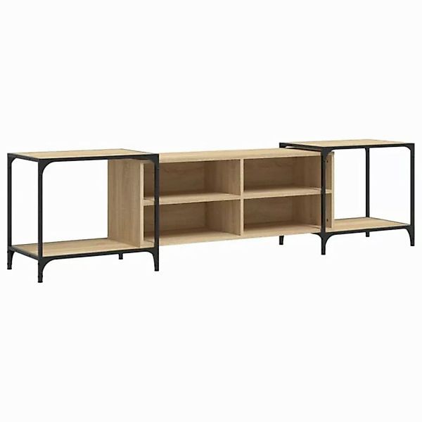 vidaXL TV-Schrank TV-Board Räuchereiche 203x37x50 cm Holzwerkstoff günstig online kaufen