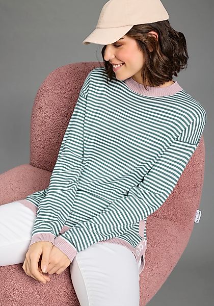 KangaROOS Strickpullover aus Baumwolle-Mix, mit Rundhalsausschnitt, lässig günstig online kaufen