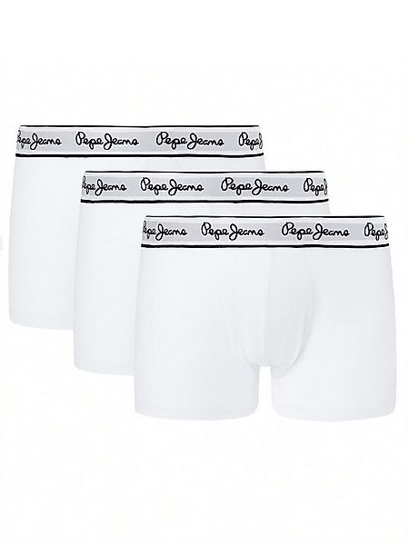 Pepe Jeans Boxershorts Stretch - PEPE TK 3P White (3er-Pack) günstig online kaufen
