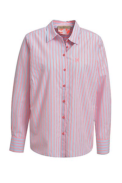 Smith & Soul Hemdbluse mit zusätzlicher Knopfleiste am Rücken, gestreift günstig online kaufen