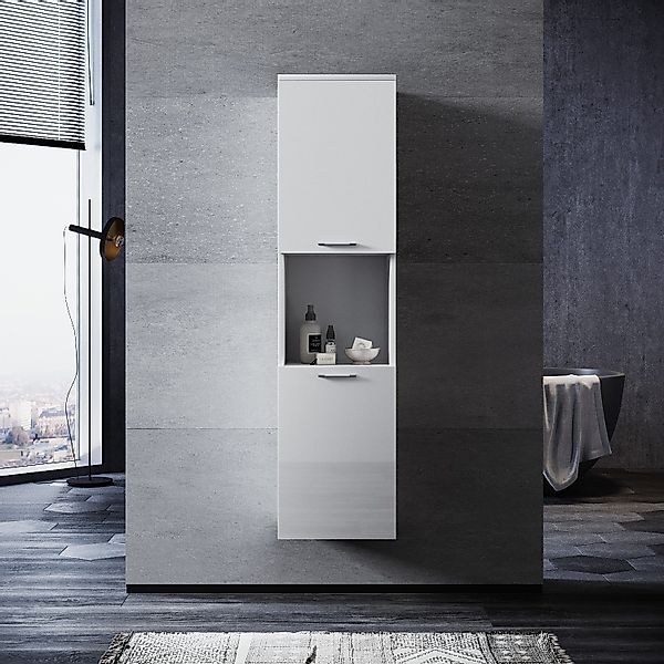 SONNI Hochschrank Wasserdichter Badezimmerschrank in Weiß, günstig online kaufen