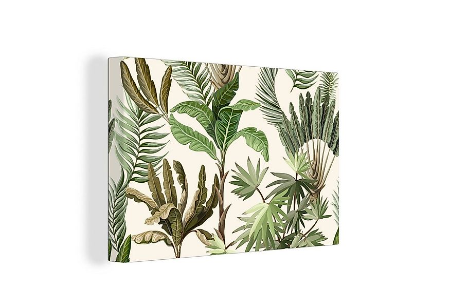 OneMillionCanvasses® Leinwandbild Dschungel - Palme - Bananenstaude - Kinde günstig online kaufen