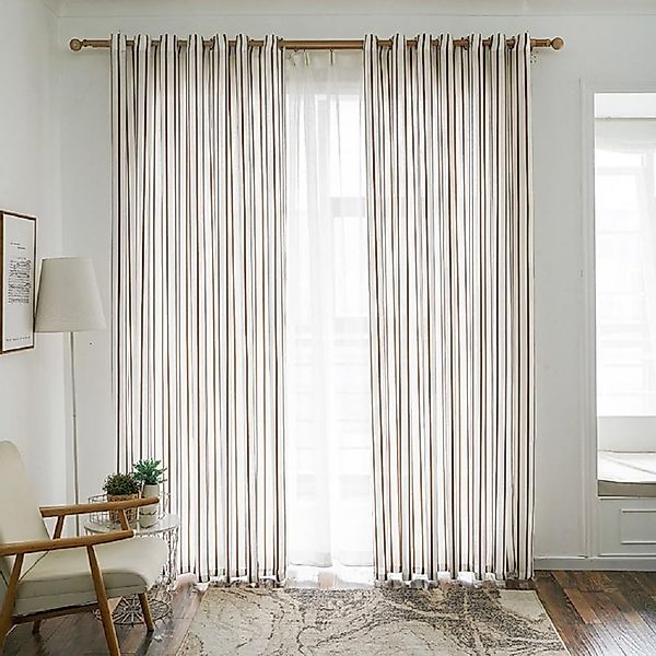BYSURE Gardine, Ösen (2 St), halbtransparent, günstig online kaufen