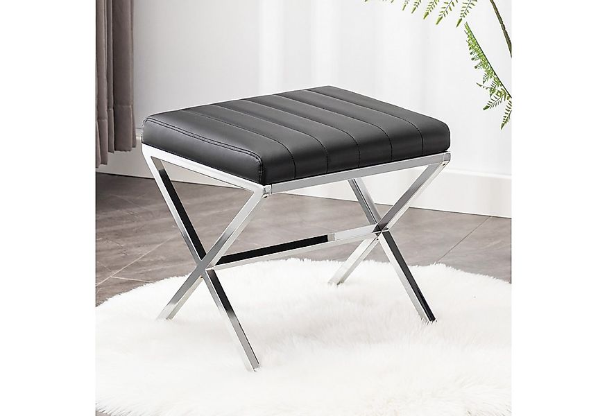 Duhome Hocker (9196A1), Sitzhocker Polsterhocker Fußhocker Gepolstert Hocke günstig online kaufen