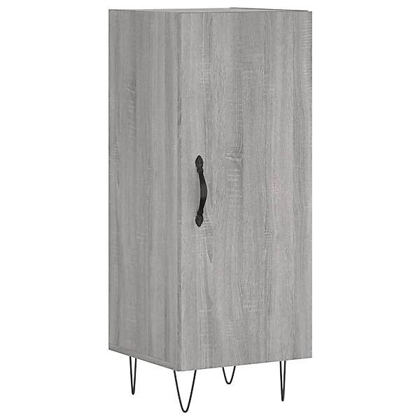 vidaXL Sideboard Grau Sonoma 34,5x34x90 cm Holzwerkstoff 828538 günstig online kaufen