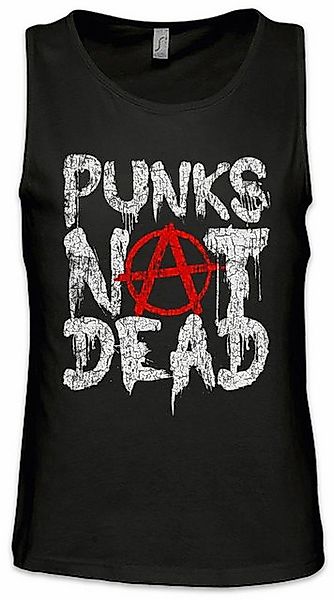 Urban Backwoods Tanktop Punks Not Dead II Ärmelloses T-Shirt Music DJ MC Pu günstig online kaufen