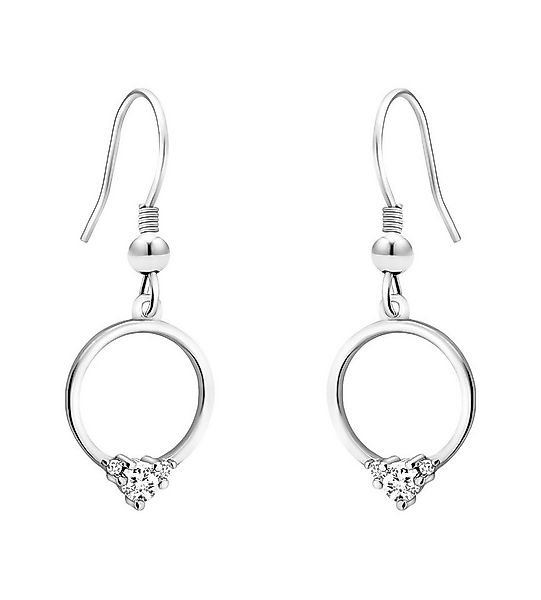 Sofia Milani Paar Ohrhänger Kreis, 925 Silber Damen Schmuck - E1416 günstig online kaufen