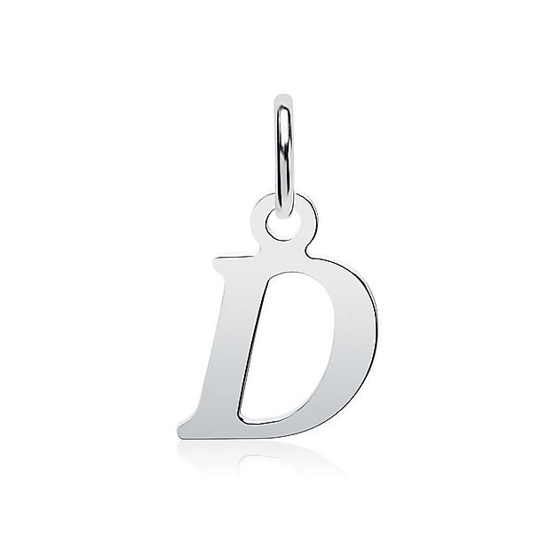 Unique Kettenanhänger Unique Buchstabenanhänger "D" 925er Sterlingsilber An günstig online kaufen
