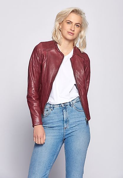 Maze Lederjacke "Smaragd" günstig online kaufen