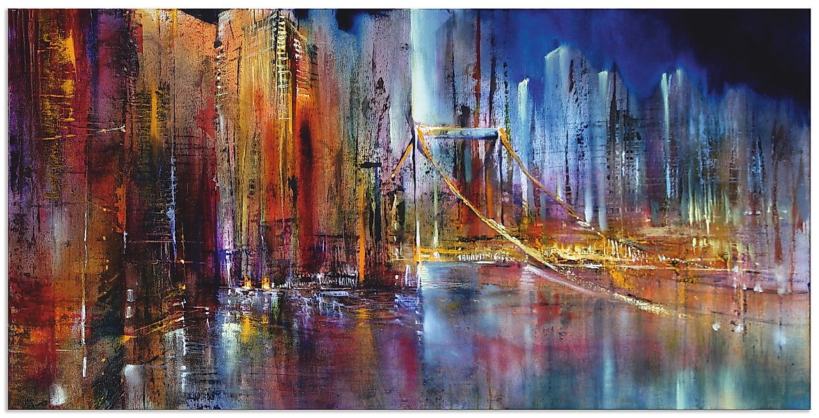 Artland Wandbild "Stadtansicht I", Amerika, (1 St.), als Alubild, Outdoorbi günstig online kaufen