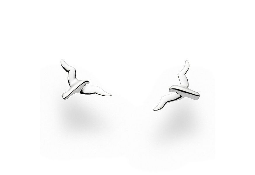 DUR Ohrstecker-Set Möwe O4689, 11x6 mm – Maritimer Ohrschmuck aus 925er Sil günstig online kaufen
