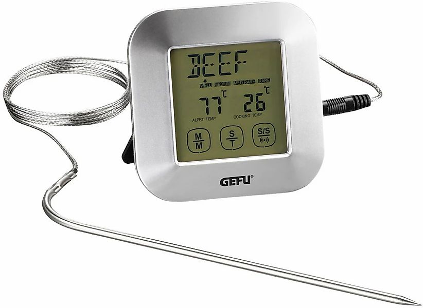 GEFU Bratenthermometer "PUNTO" digital, für Grill, Backofen und Herd günstig online kaufen