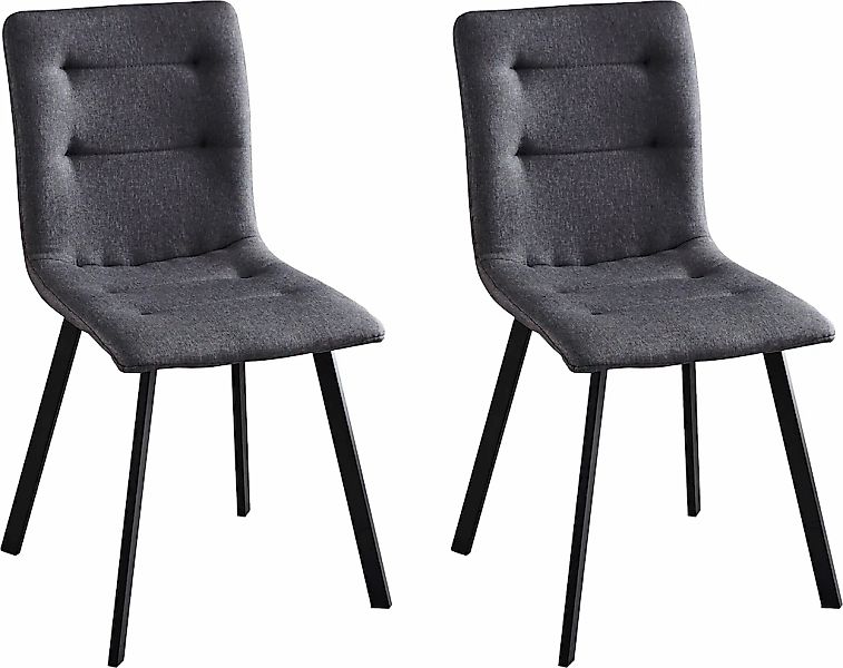 Möbilia Polsterstuhl "Marla" (Set) 2 Stk. günstig online kaufen