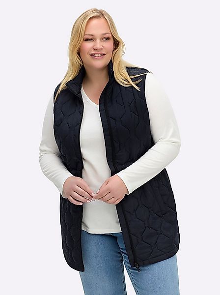 Sheego Jerseyweste Steppweste . günstig online kaufen