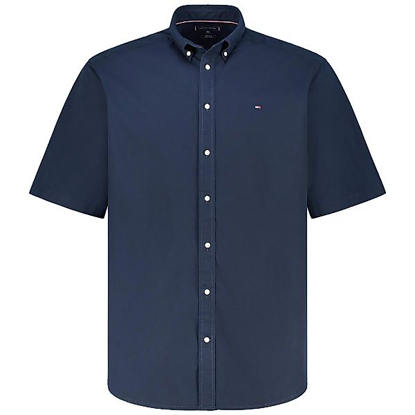 Tommy Hilfiger Freizeithemd mit Stretch Farbe marine Größe: 5XL günstig online kaufen
