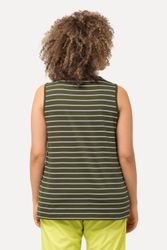 Ulla Popken Longtop Top 2er-Pack Ringel/uni günstig online kaufen