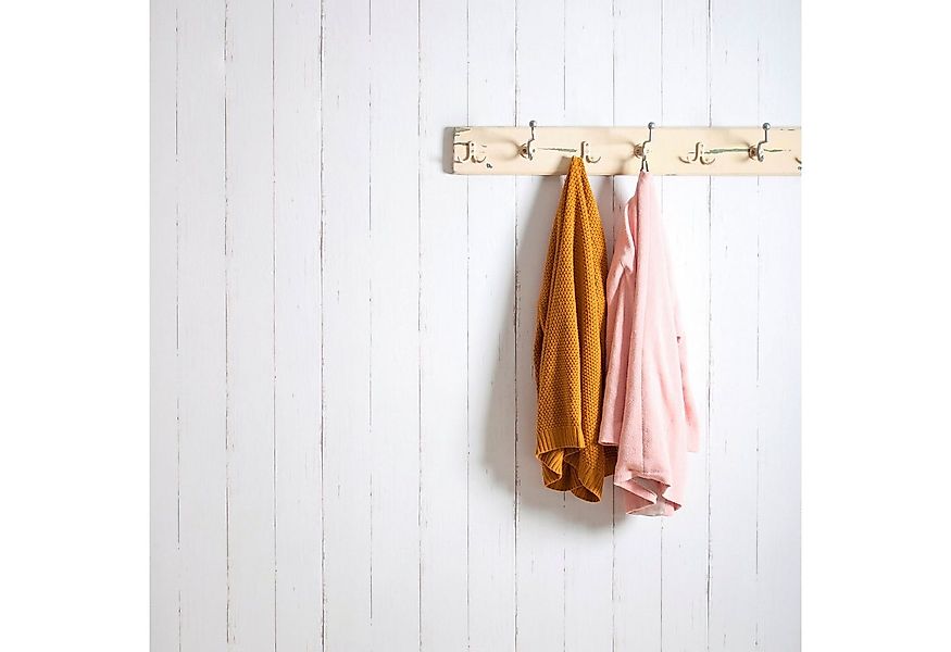 Superfresco Easy Vliestapete white wood, glatt, Holz, Holz 1000x52cm günstig online kaufen