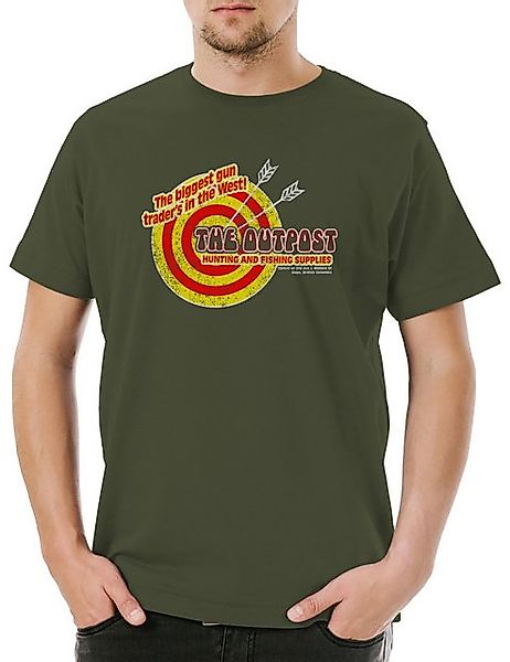 Urban Backwoods Print-Shirt R Outpost I Herren T-Shirt John Bar Symbol Sign günstig online kaufen