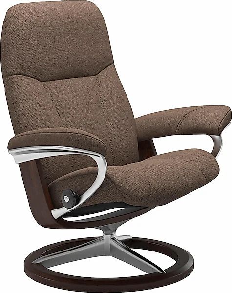 Stressless® Relaxsessel »Consul«, mit Signature Base, Größe S, Gestell Brau günstig online kaufen