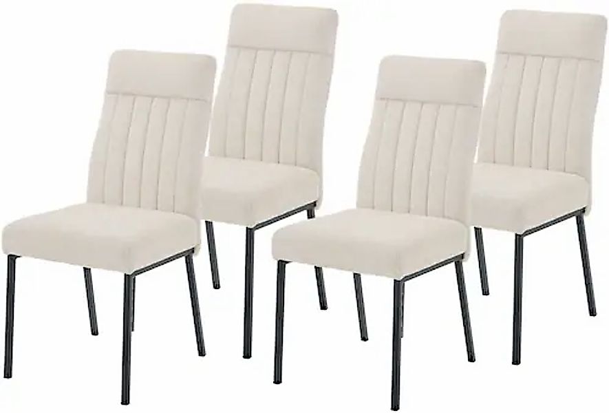 HELA 4-Fußstuhl »CATANIA« (Set) 4 Stk.4-Fuß, Federkorb, Vierkantrohrgestell günstig online kaufen