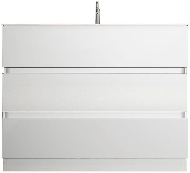 welltime Waschtisch »Start, Breite 80 cm, 2 bzw. 3 Schubkästen«, Badmöbel, günstig online kaufen